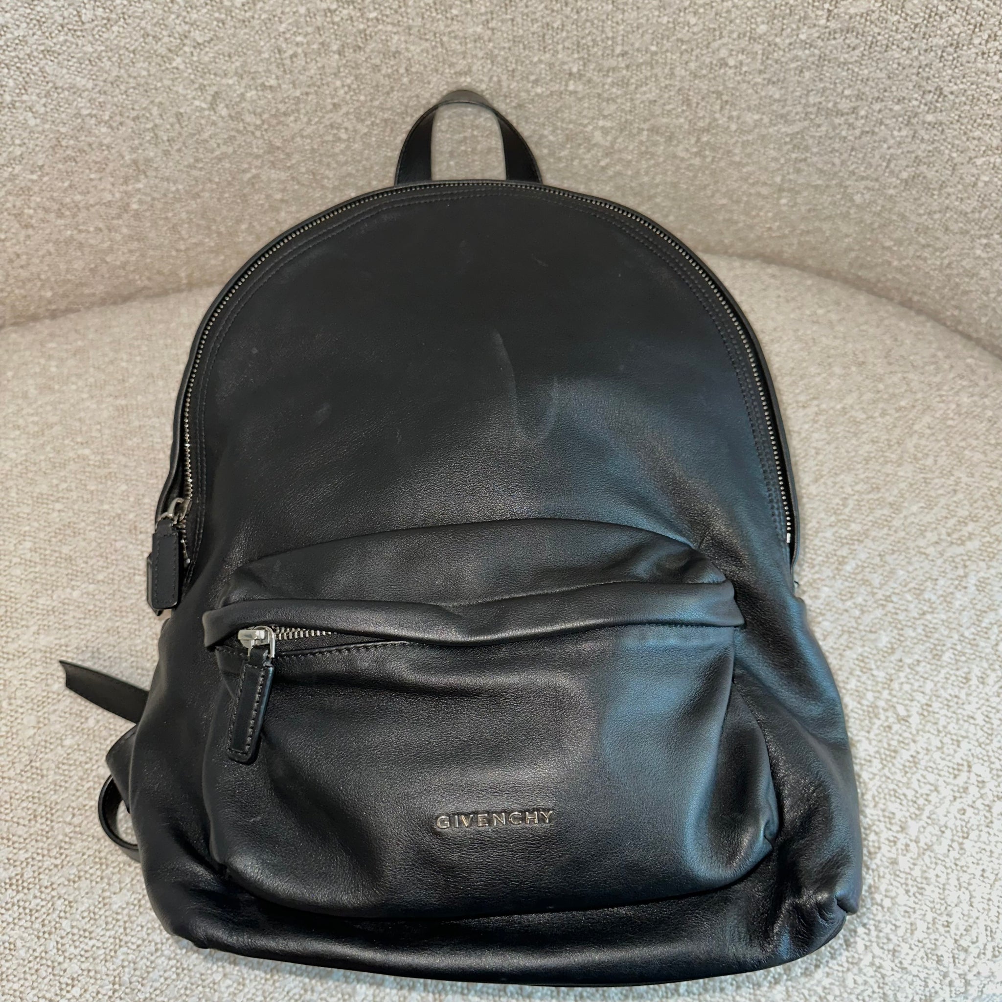Pre-owned Givenchy Leather Backpack – Beccas Bags
