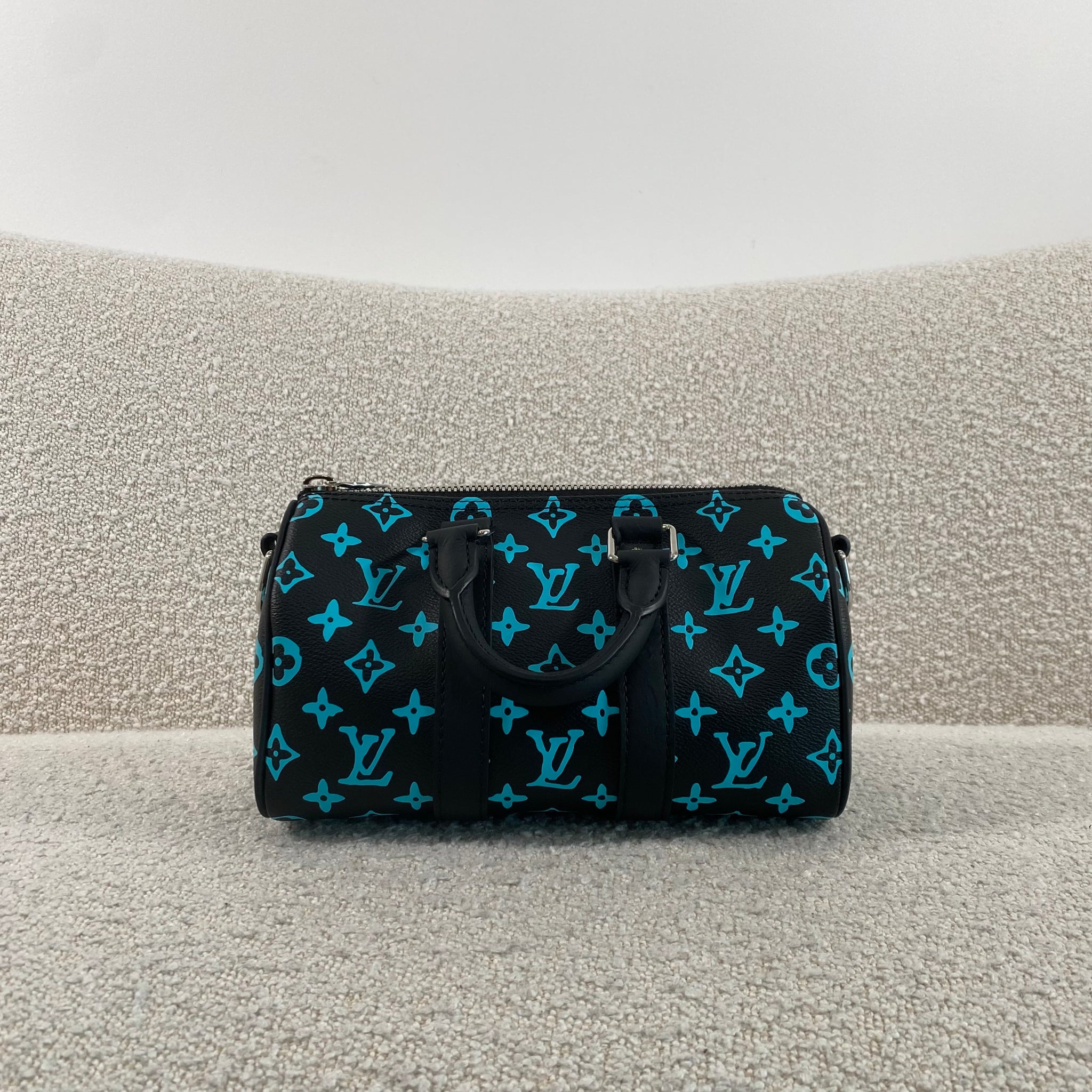 Pre-owned Louis Vuitton Monogram Playground Keepall Bandouliere 25