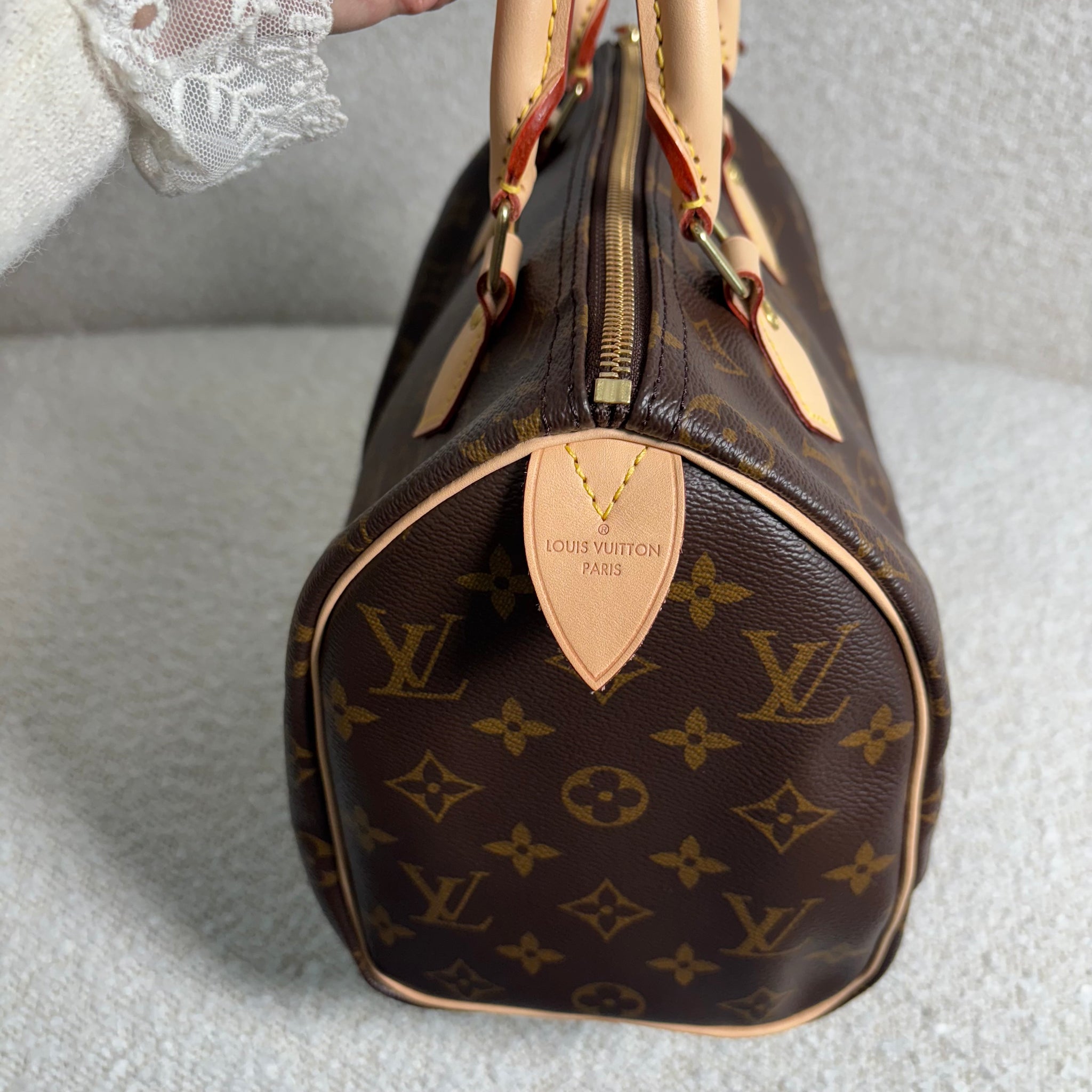 Pre-owned Louis Vuitton Monogram Speedy 25 – Beccas Bags