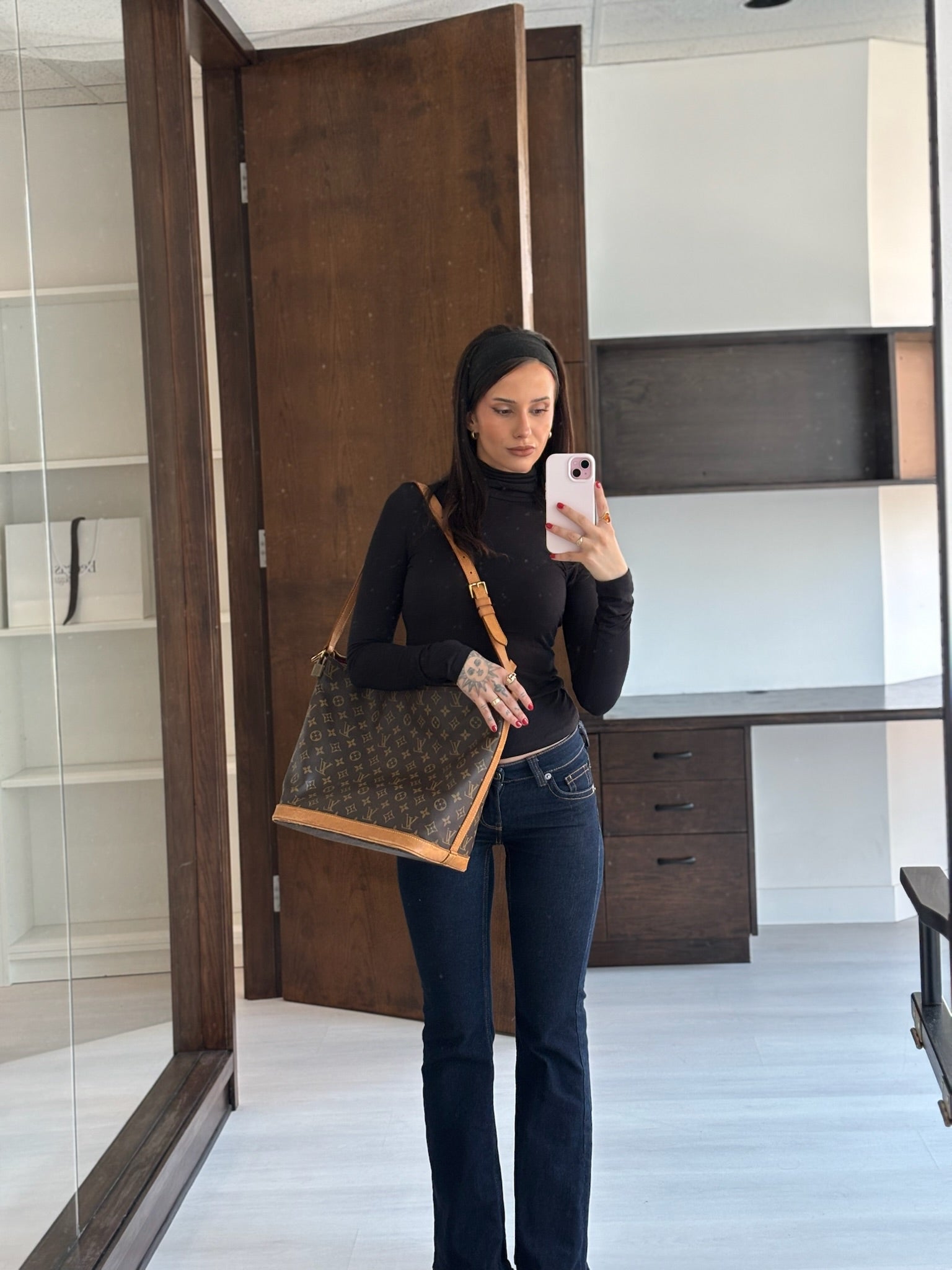 Pre-owned Louis Vuitton Sharon Stone Amfar Monogram Canvas Bag 