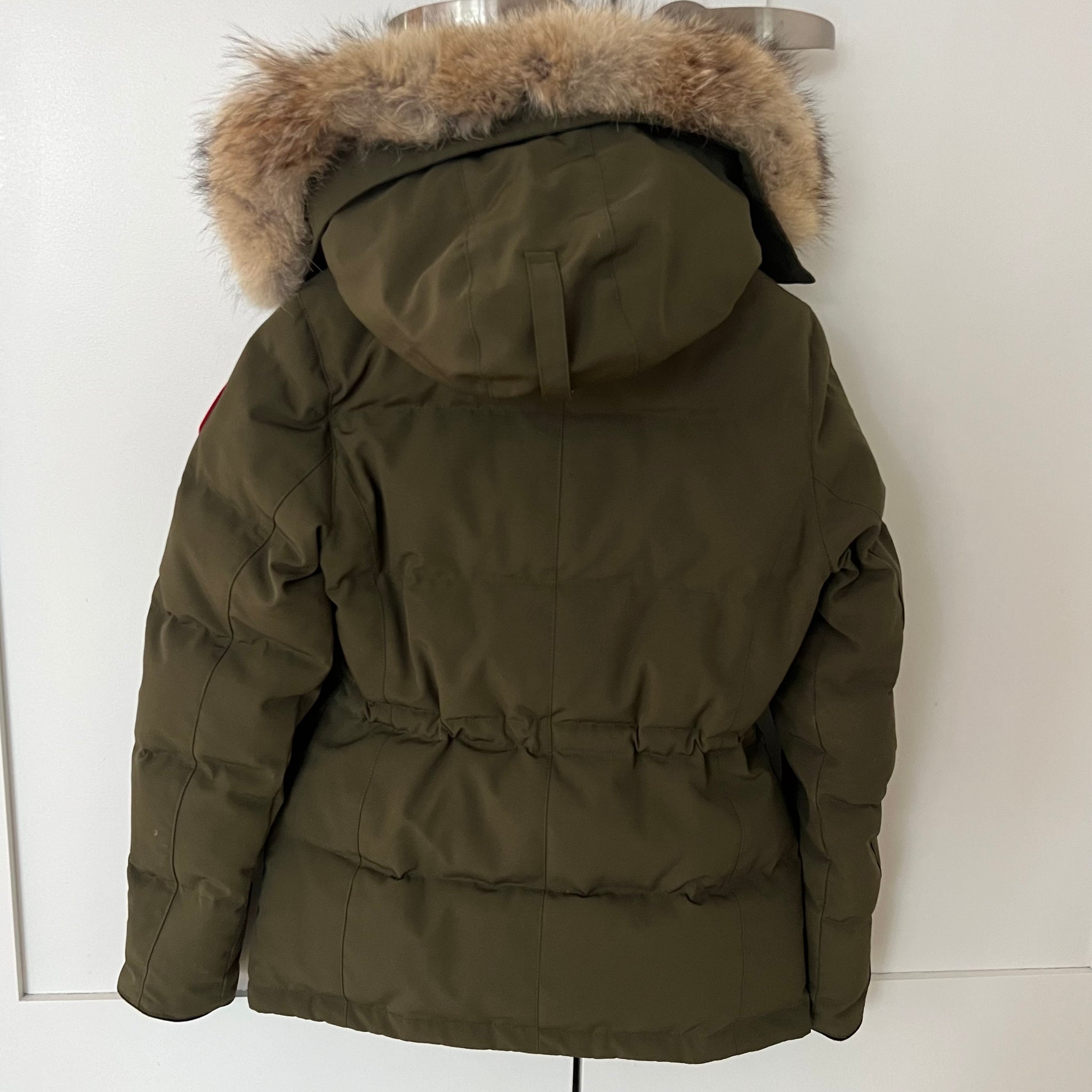 Pre-owned Canada Goose 3804L Chelsea Parka Heritage Military Green 