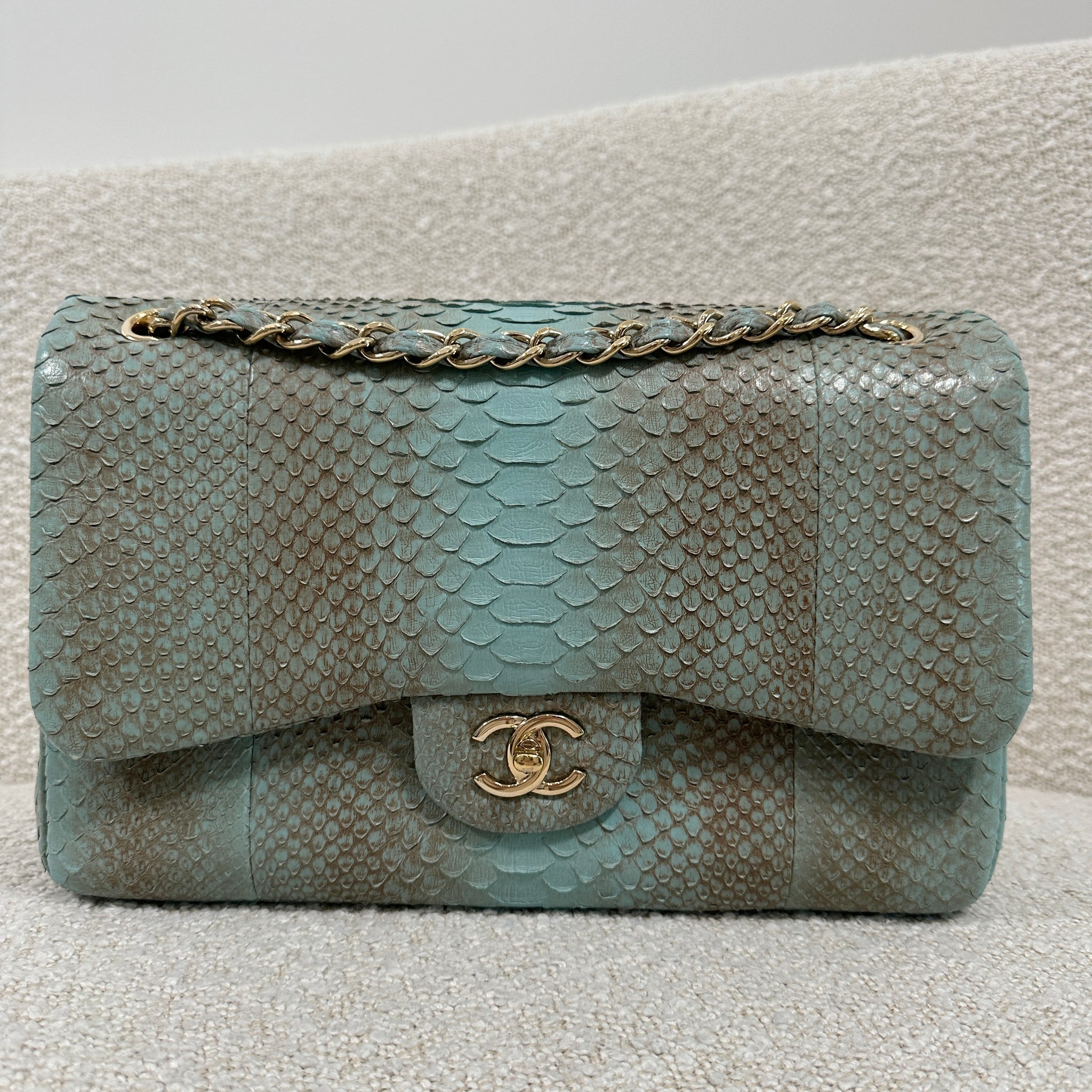 Chanel Classic Flap Python Chanel Python Small Flap Bag