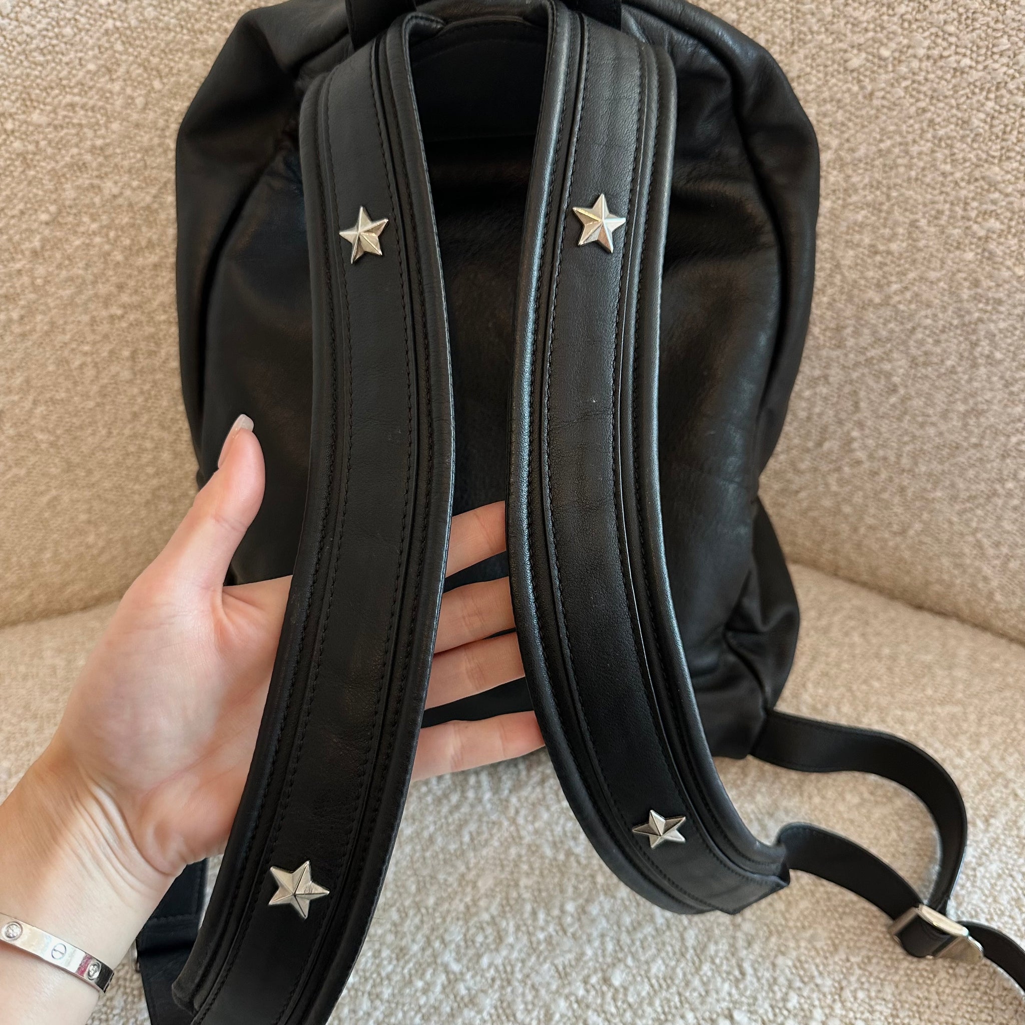 givenchy mini star backpack Neoprene Calfskin Black 855246 Givenchy Calfskin Mini Star Backpack
