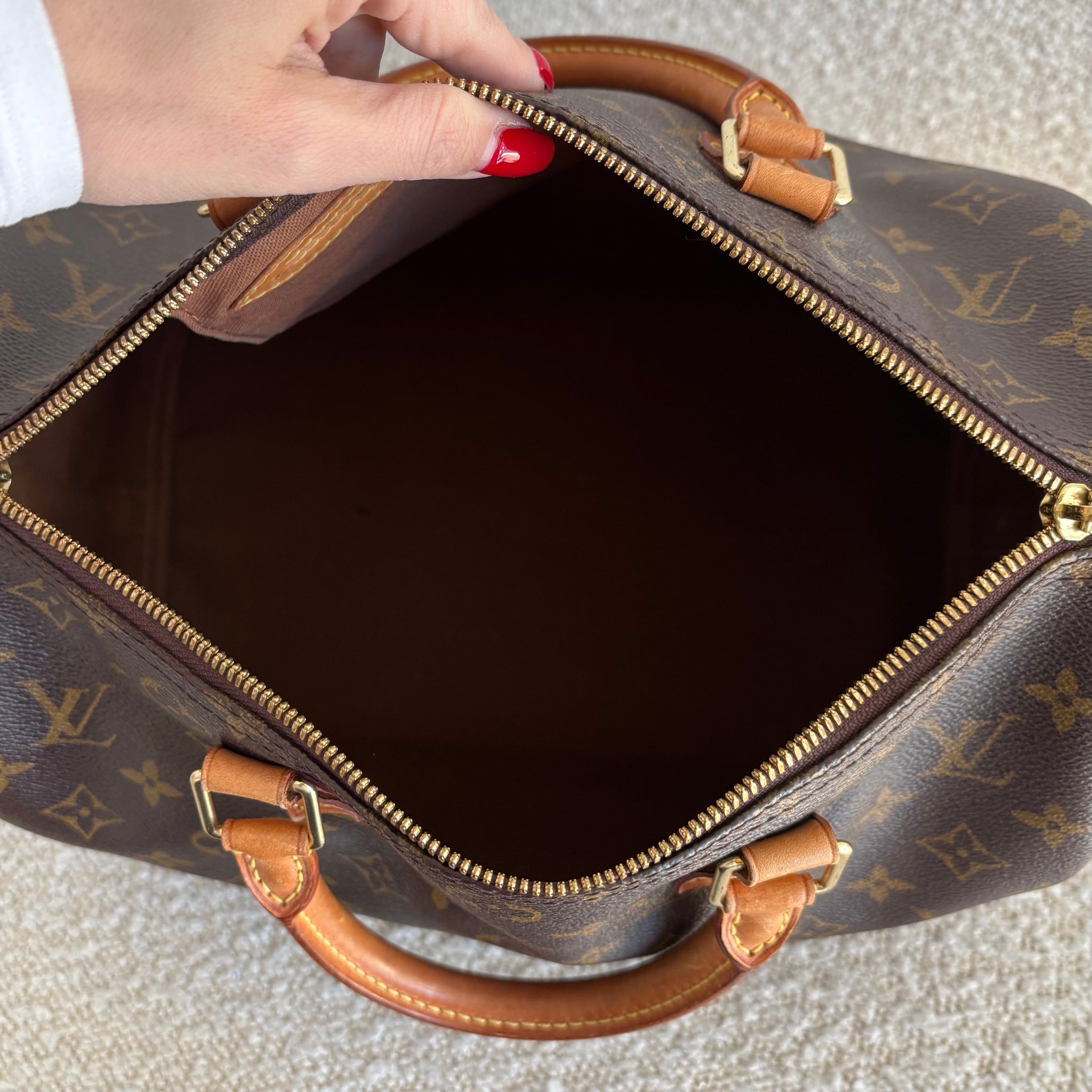 Pre-owned Louis Vuitton Speedy Bandoulière 30 Monogram – Beccas Bags