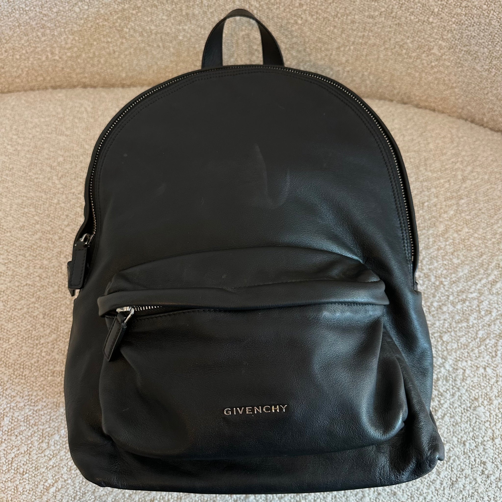Pre-owned Givenchy Leather Backpack – Beccas Bags