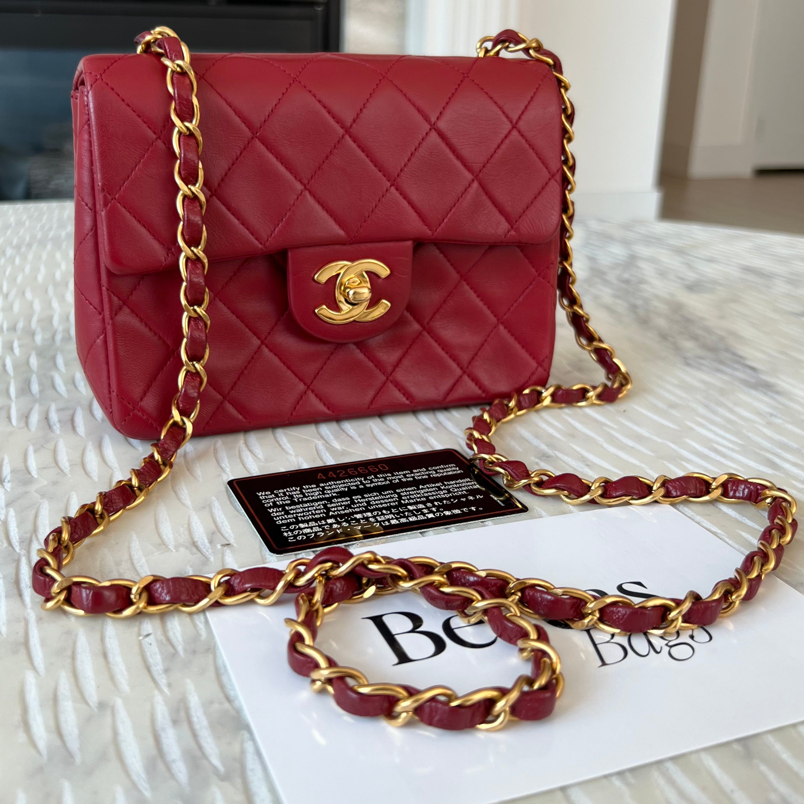 Chanel Mini Top Handle Bag – Beccas Bags