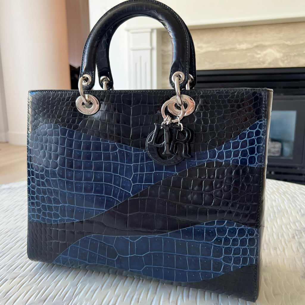 Dior 2025 crocodile bag