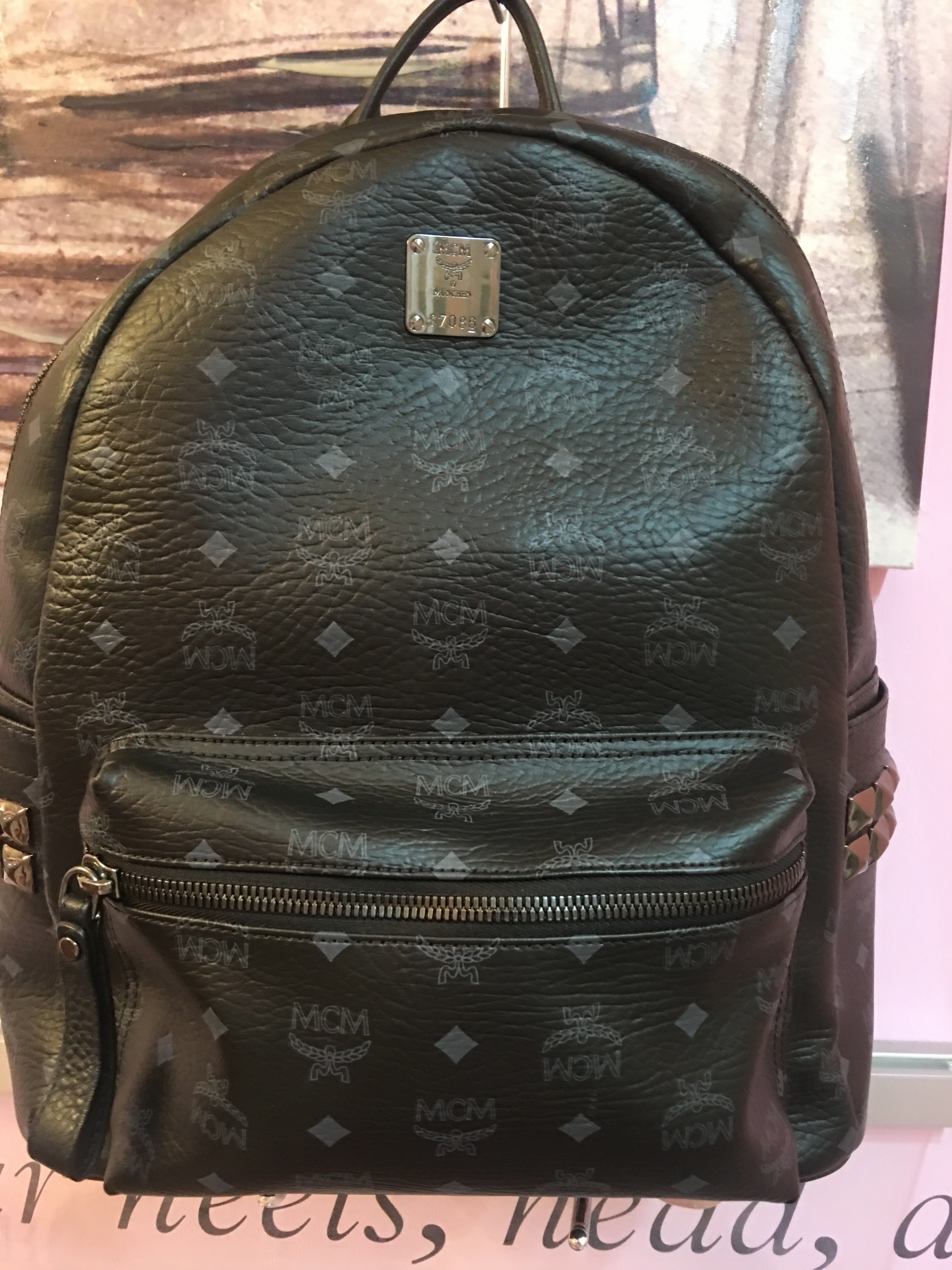MCM, Bags, Brand New Authentic Mcm Backpack