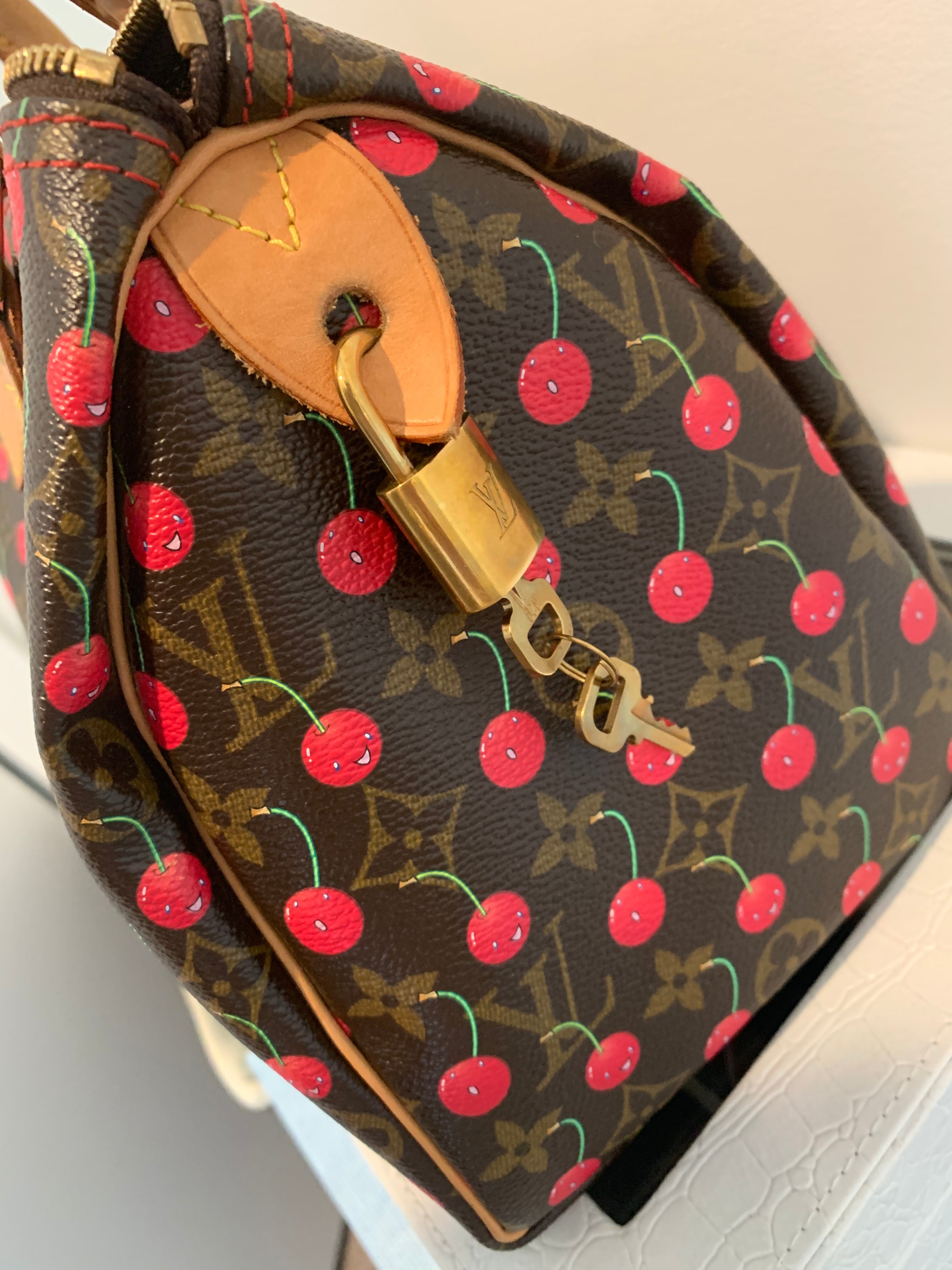 Louis Vuitton speedy cerise – Beccas Bags