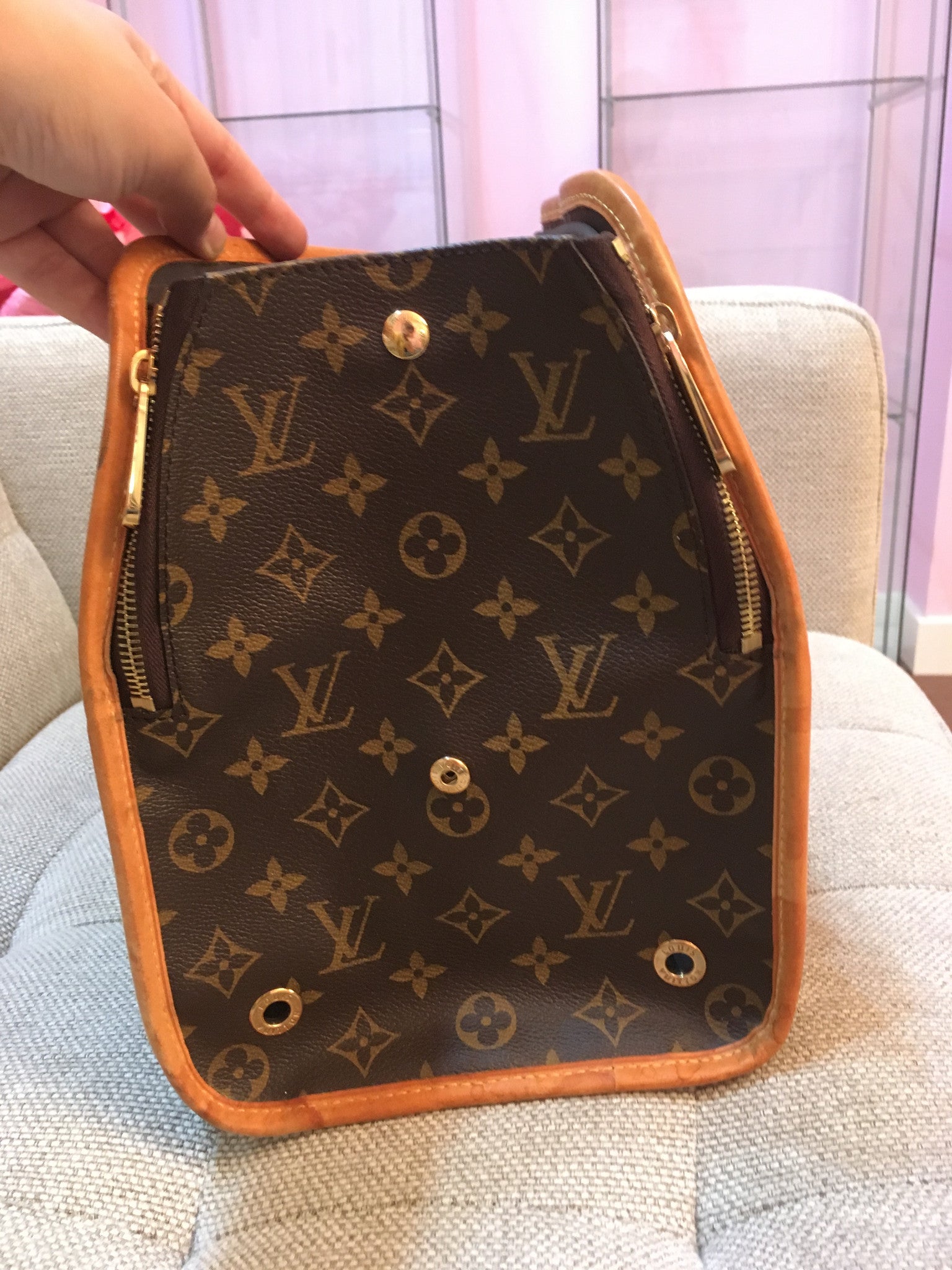 Louis Vuitton Baxter Dog Bag – Beccas Bags