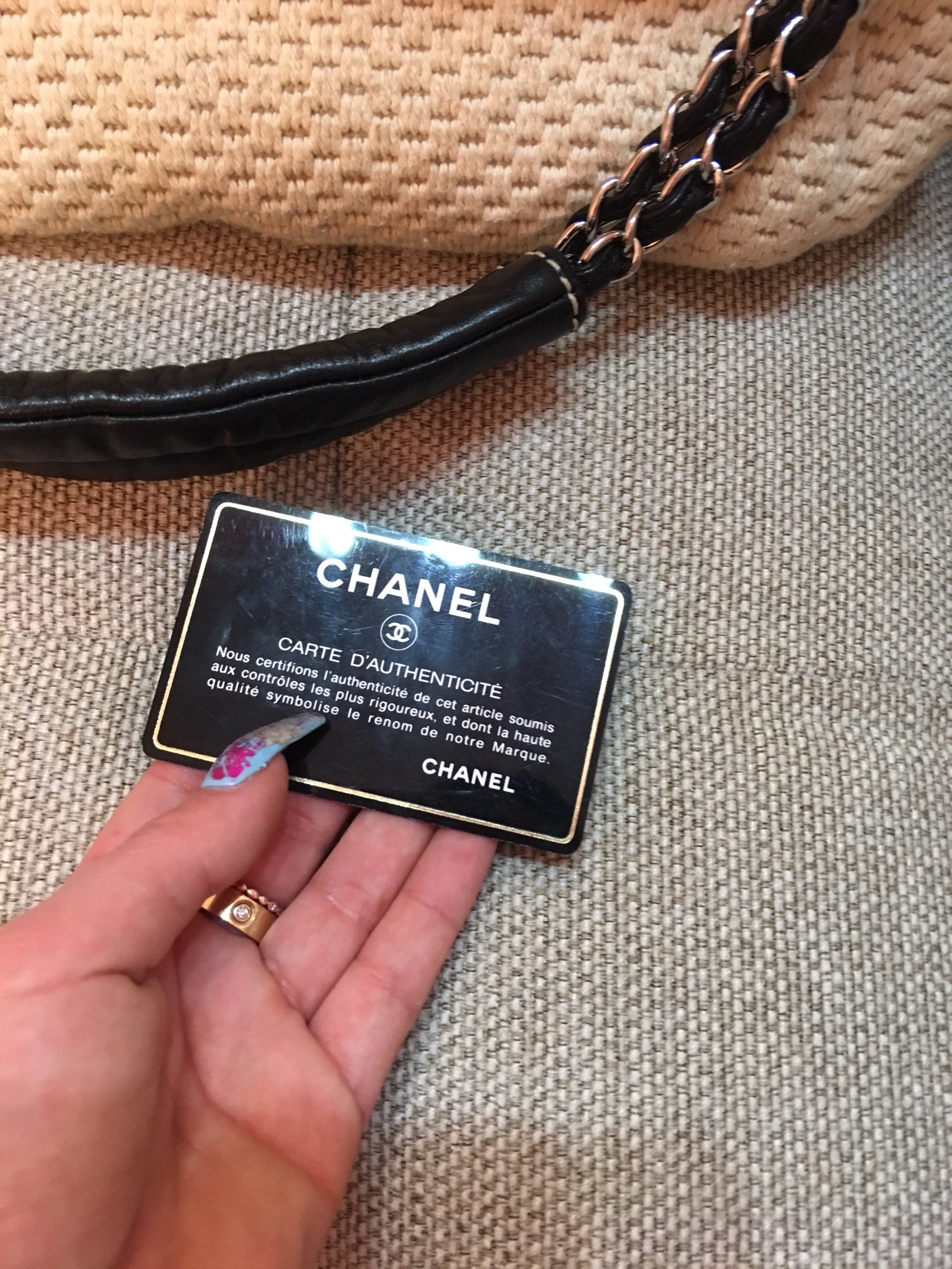 Chanel vintage woven bag – Beccas Bags