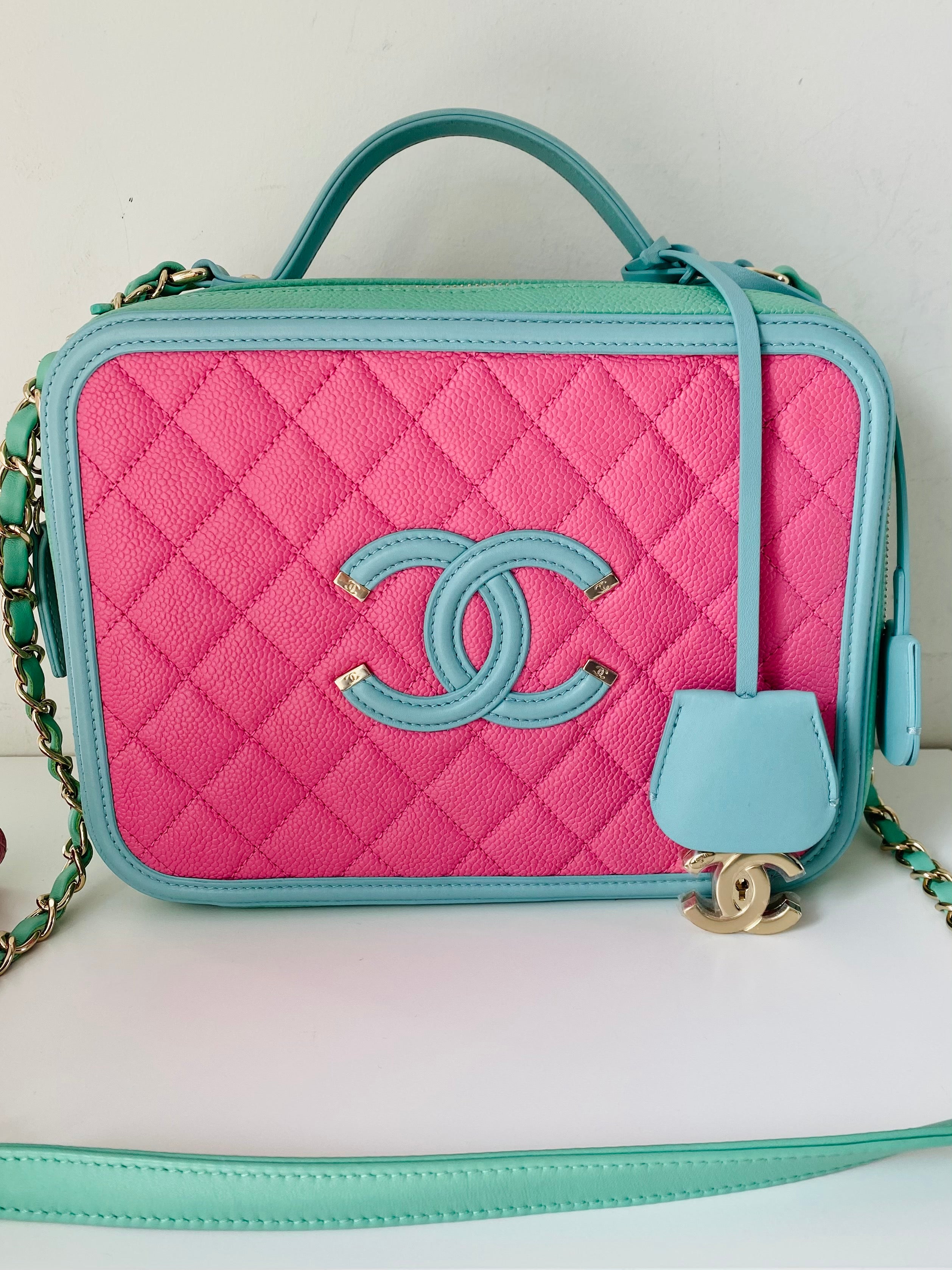 Chanel filigree vanity bag – Beccas Bags