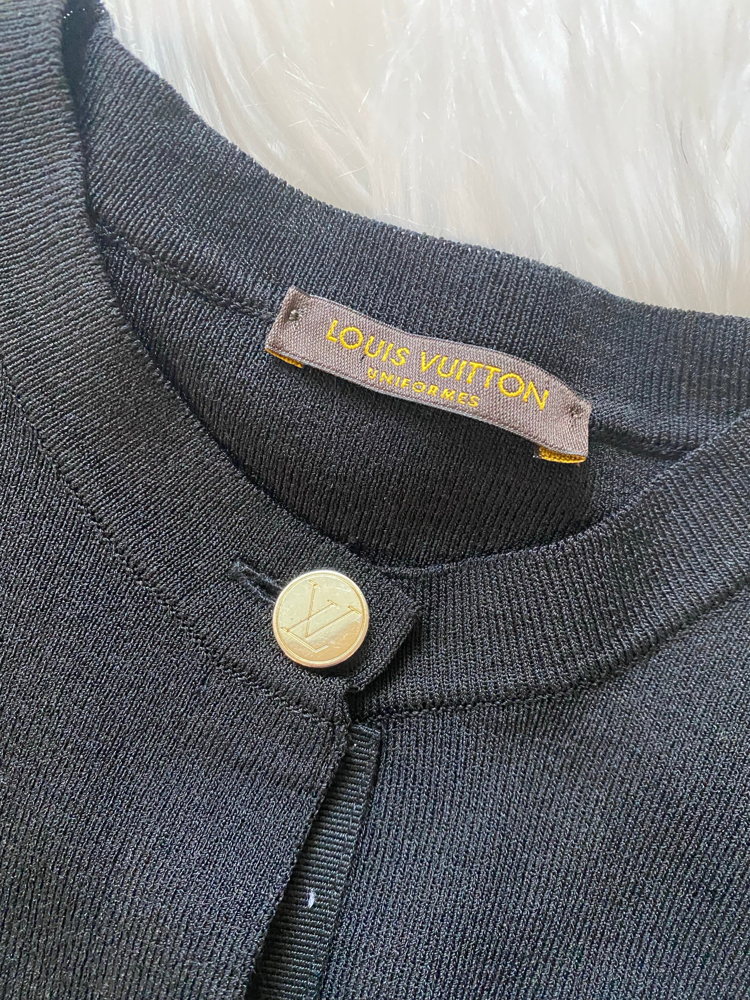 Louis Vuitton uniform cardigan – Beccas Bags