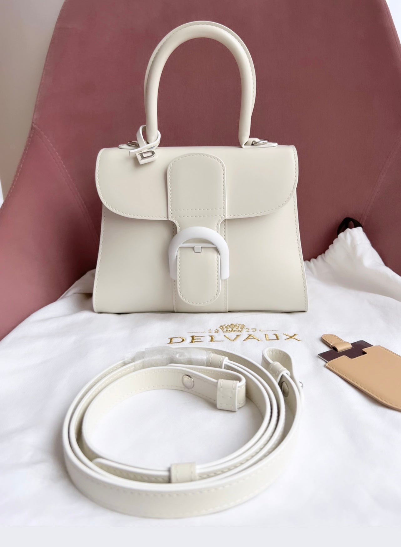 delvaux brillant white