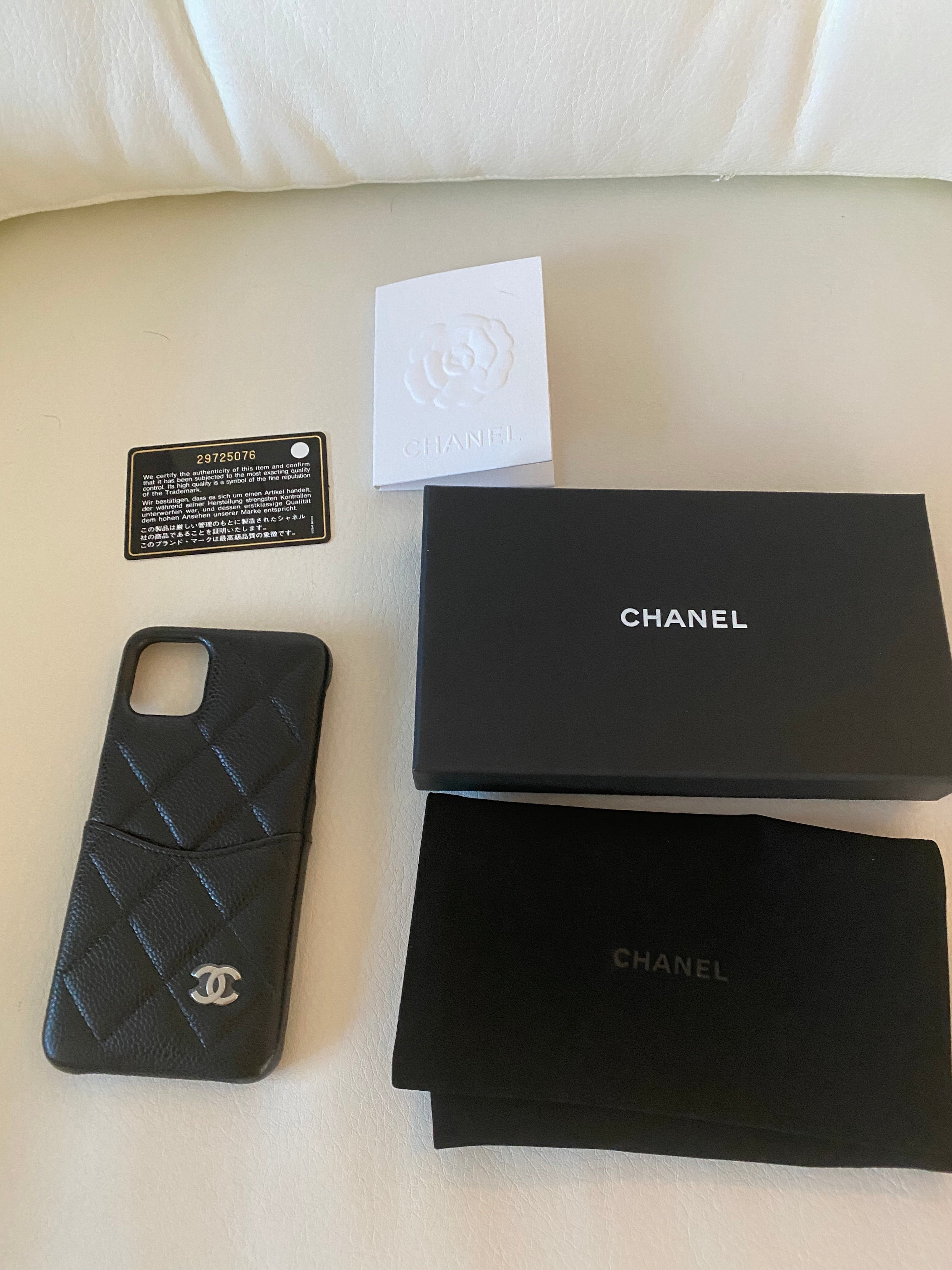 Chanel case IPhone 11 Pro Max – Beccas Bags