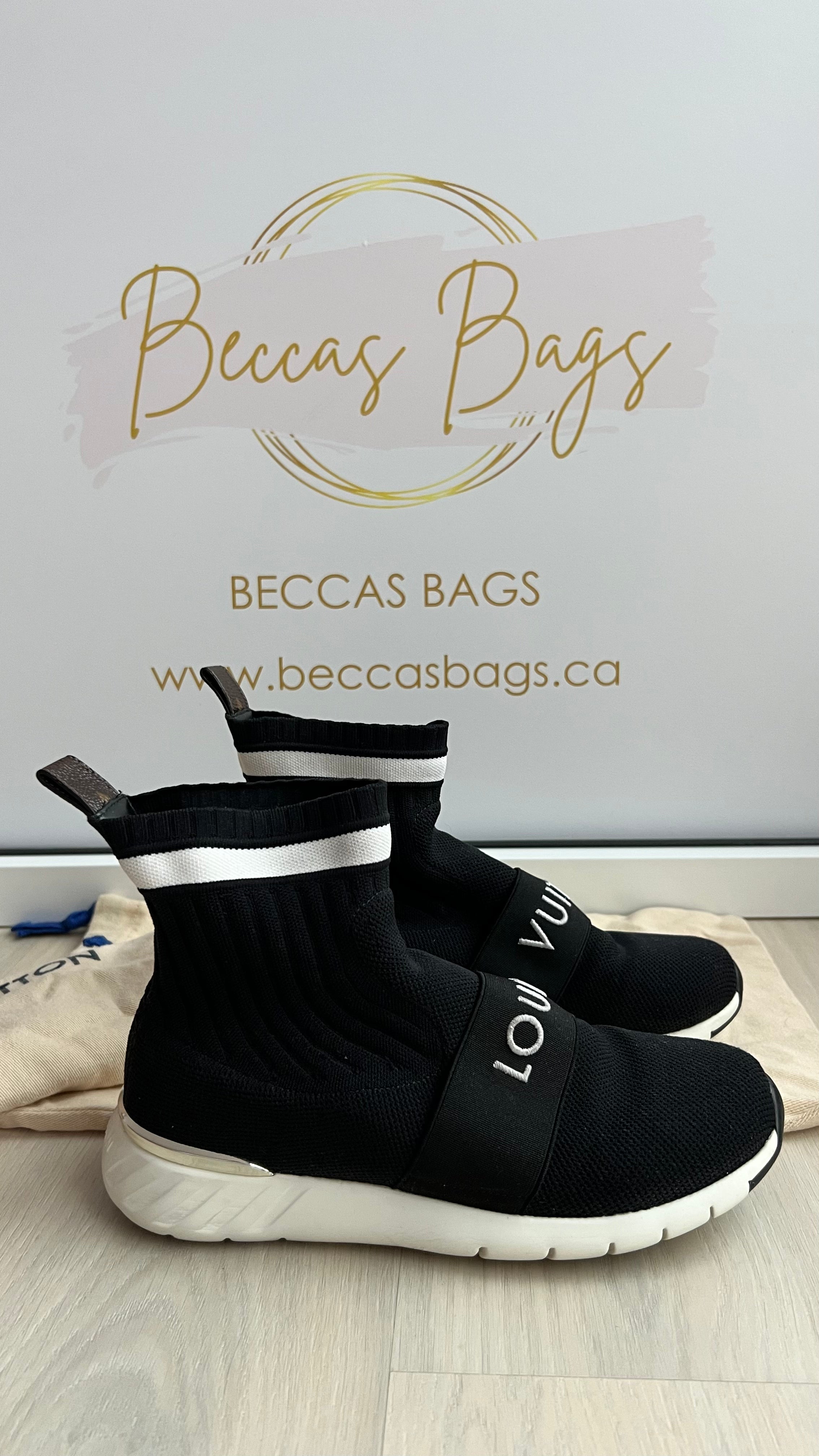 Louis vuitton 2025 sock sneakers