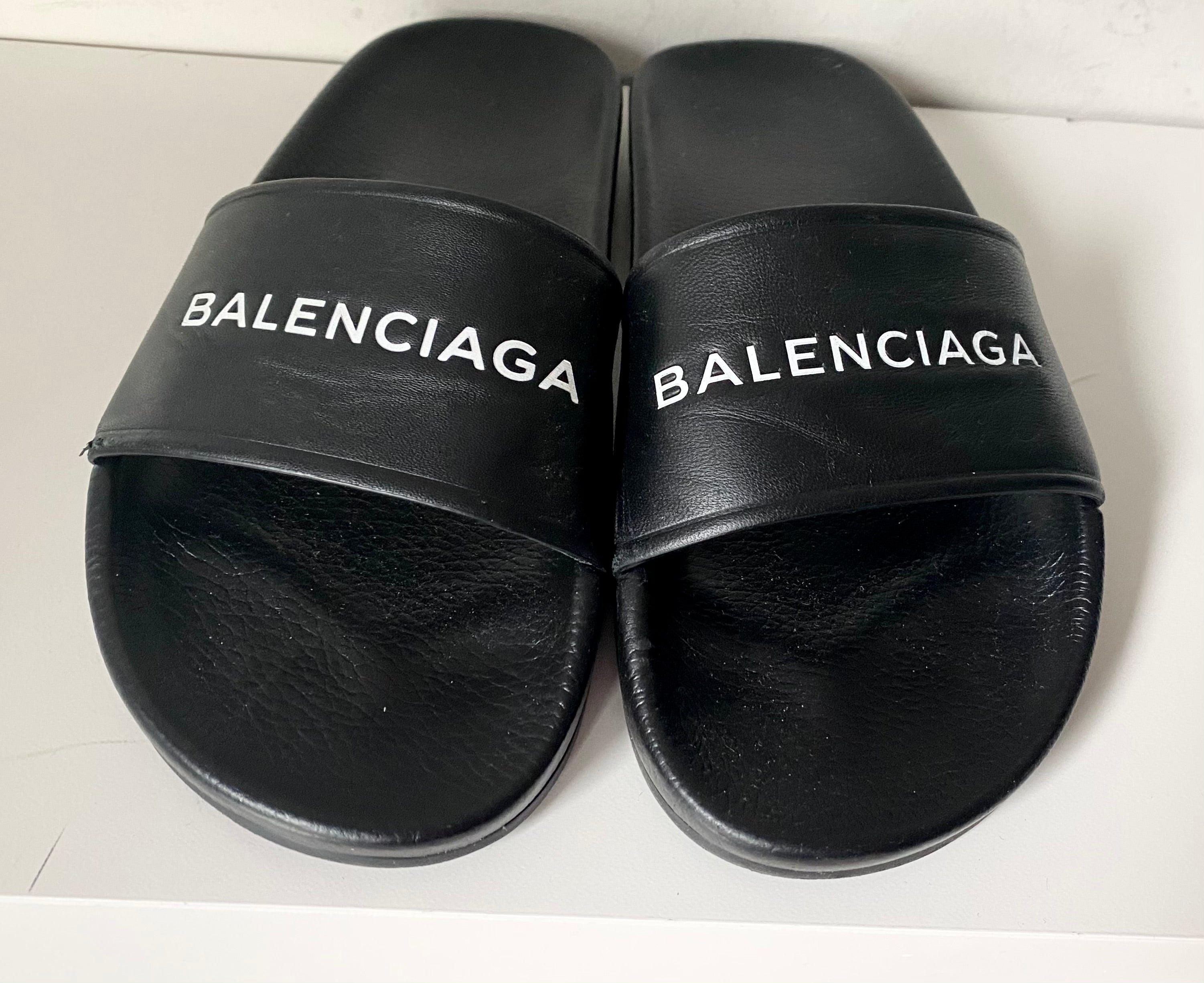 Balenciaga Black Campaign Slides  Fine D3sign