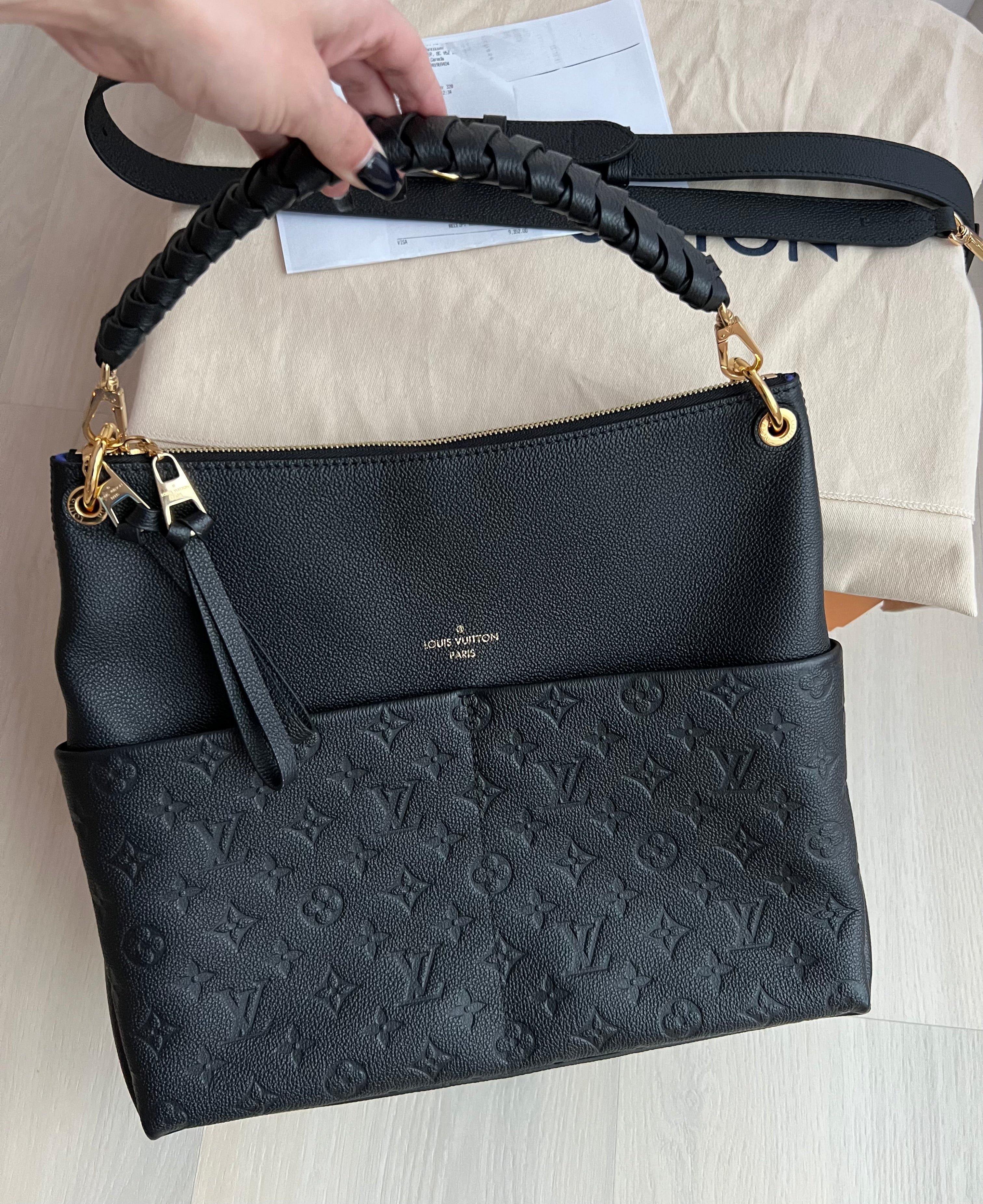 Louis vuitton maida hobo black Clearance