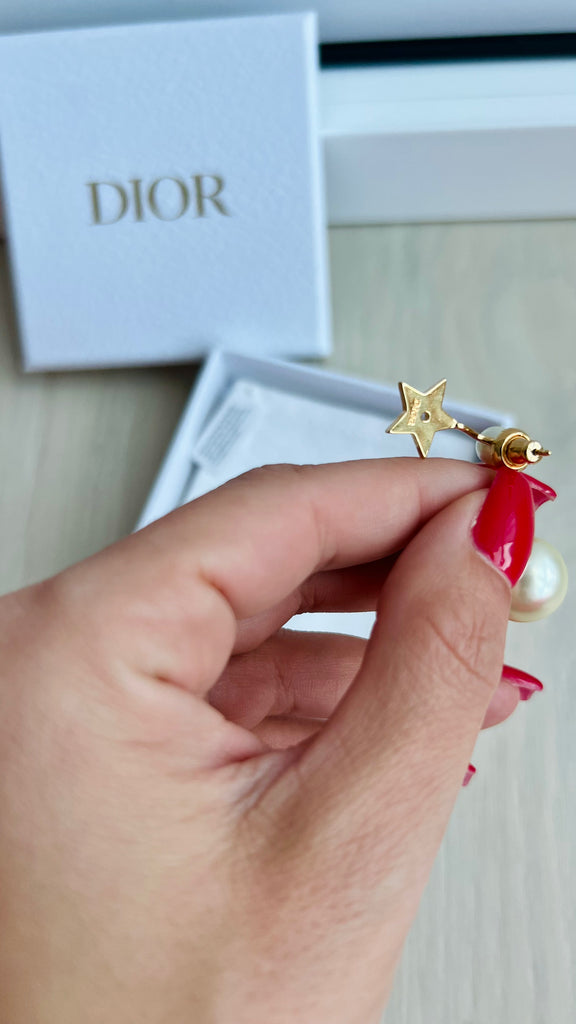 Dior sales earrings star