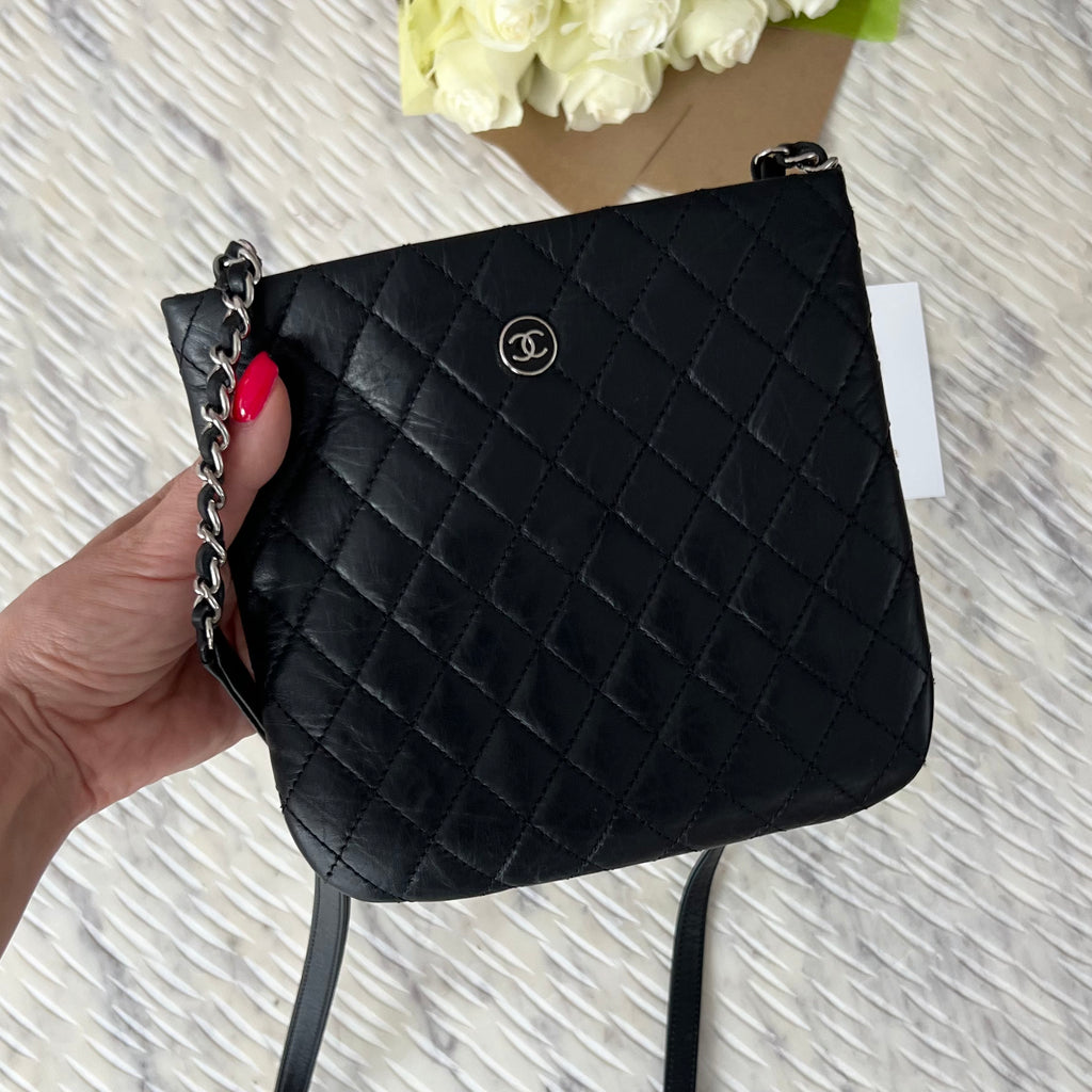 Chanel Uniform Quilted Leather Crossbody Bag – Beccas Bags