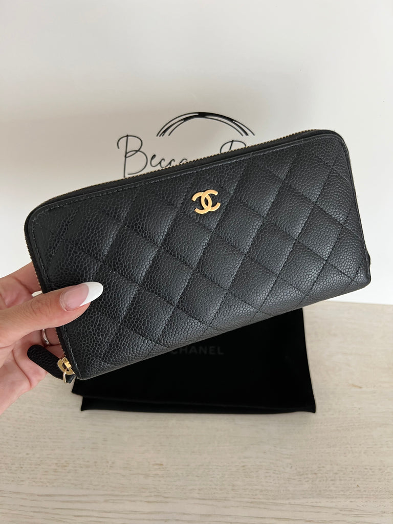 Chanel Classic Long Zipped Wallet – Beccas Bags