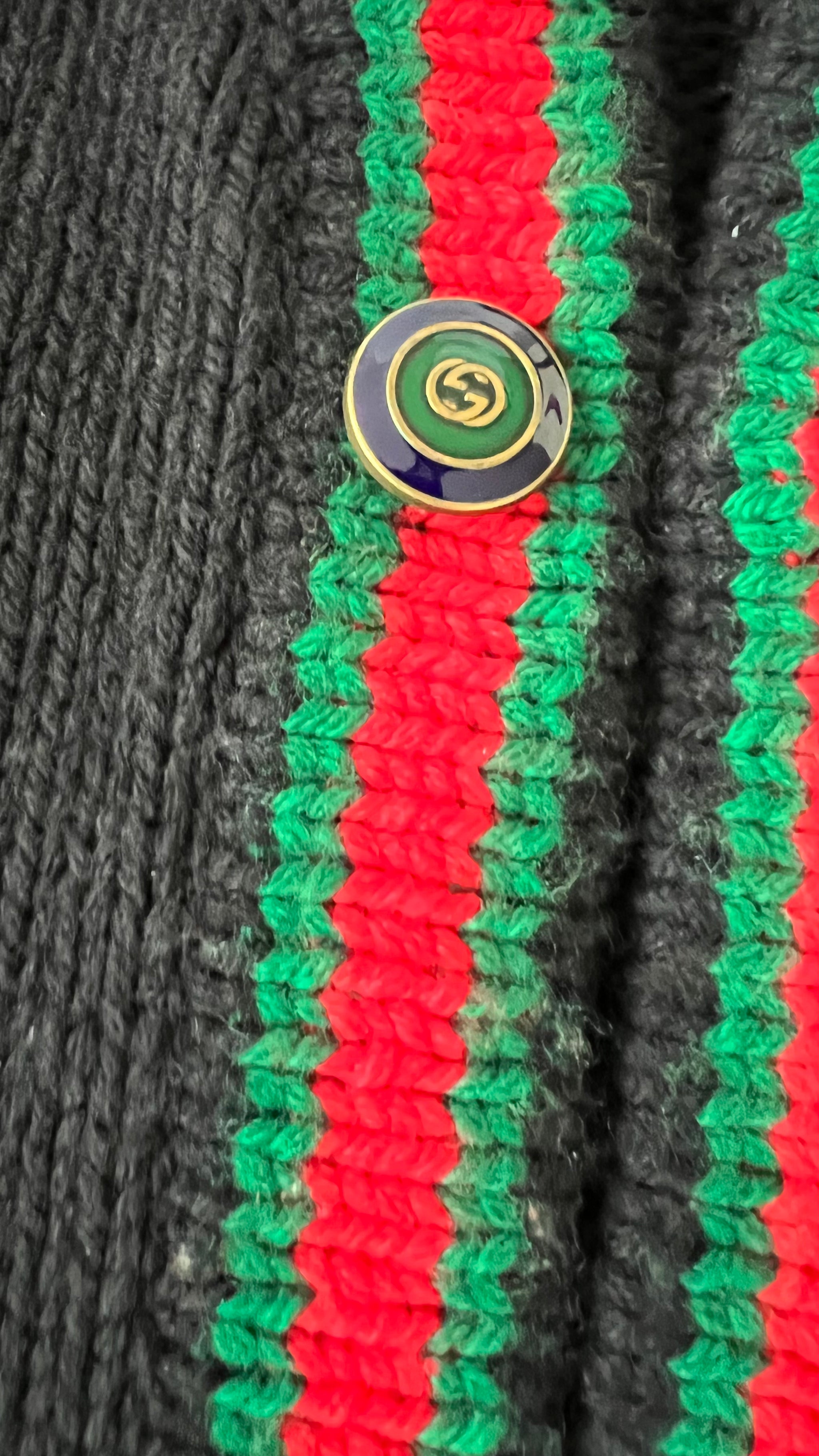 GUCCIアンゴラニットXS GUCCI（グッチ） 美品 GG柄 ニット カーディガン メンズ ライトブルー