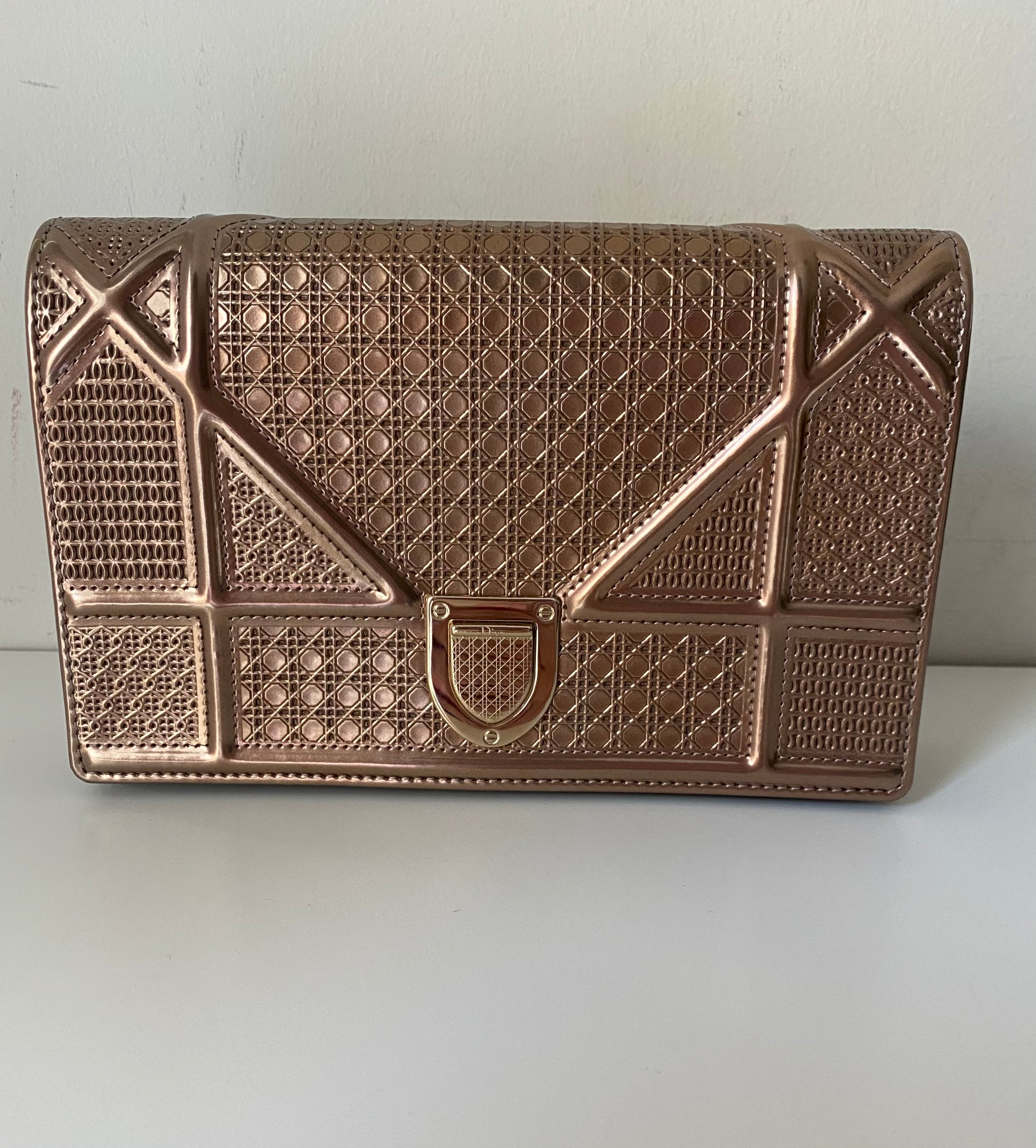 Dior diorama calfskin on sale bag