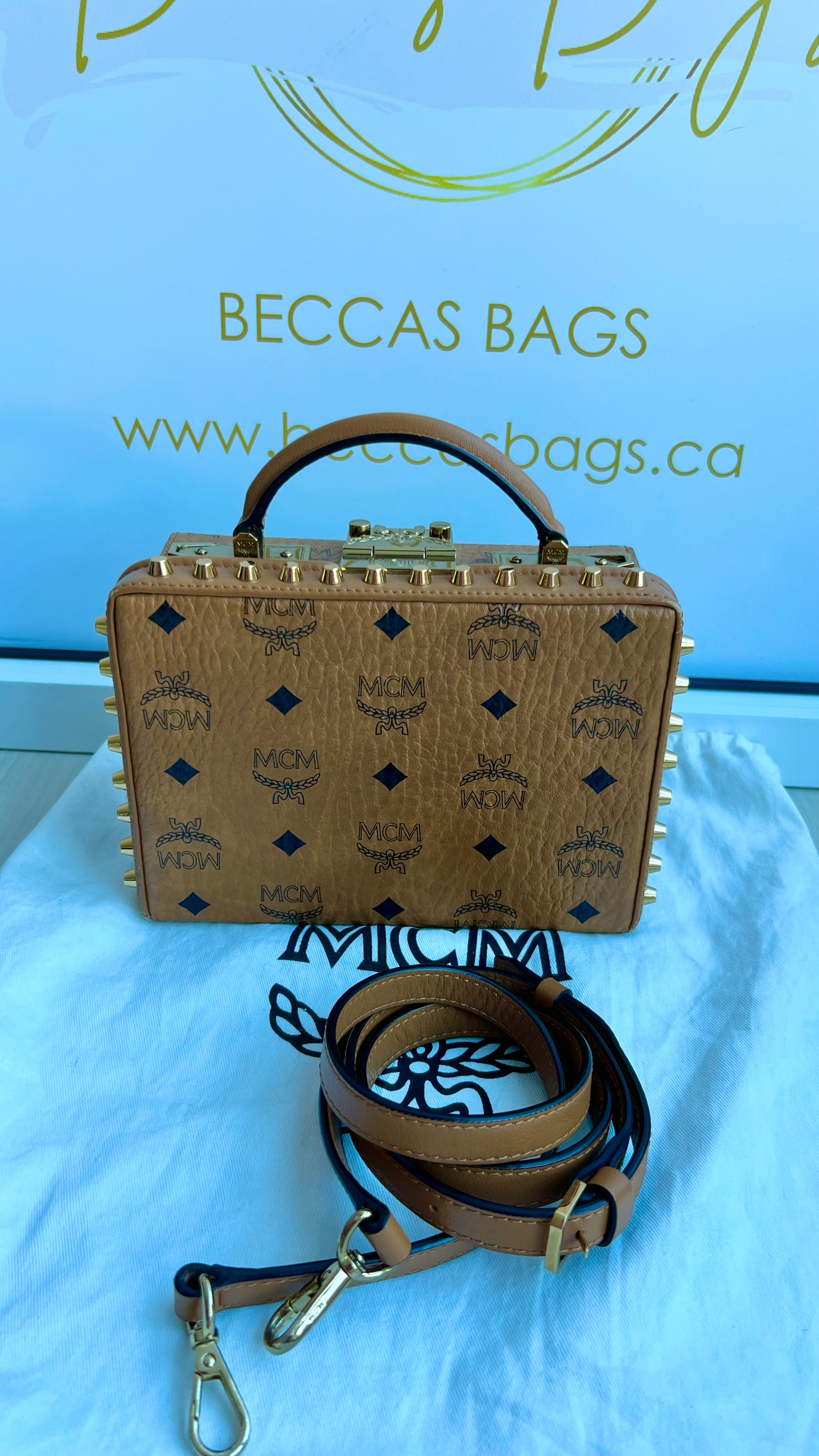 Mcm sales bag box