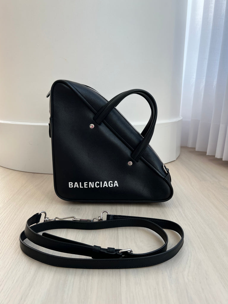 Balenciaga triangle top duffle bag