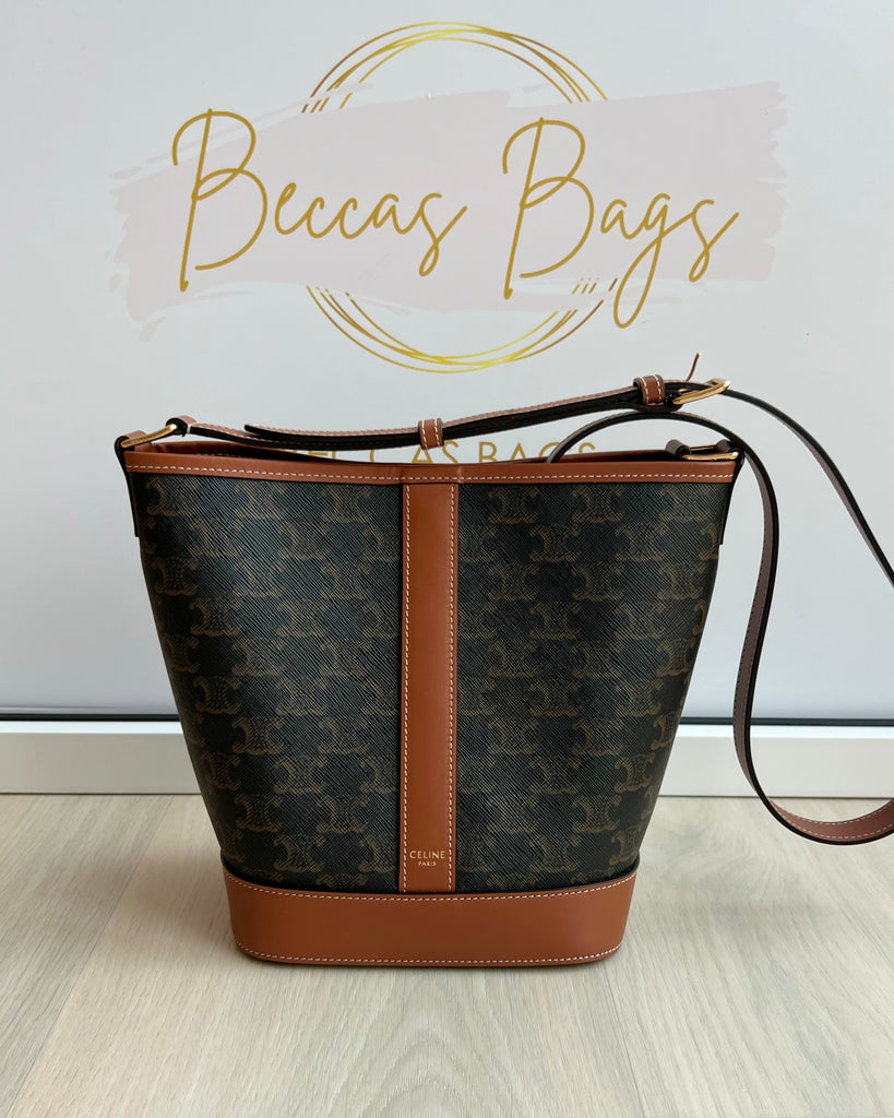 Celine Triomphe Bucket Bag – Beccas Bags