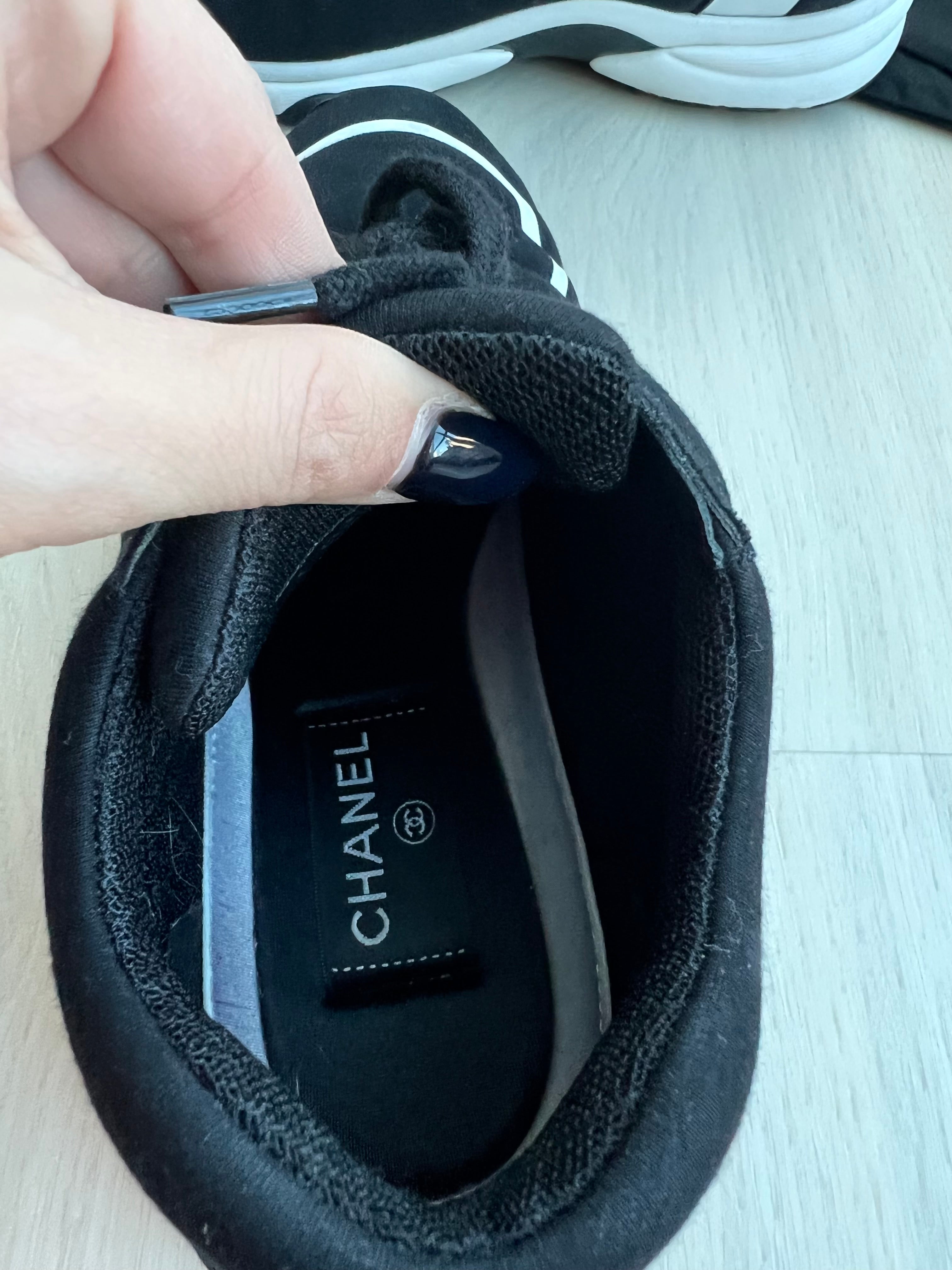 Chanel CC Neoprene Sneakers – Beccas Bags