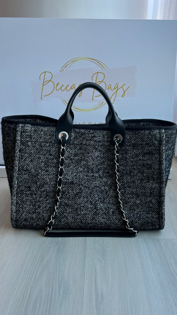 Chanel sales deauville tote