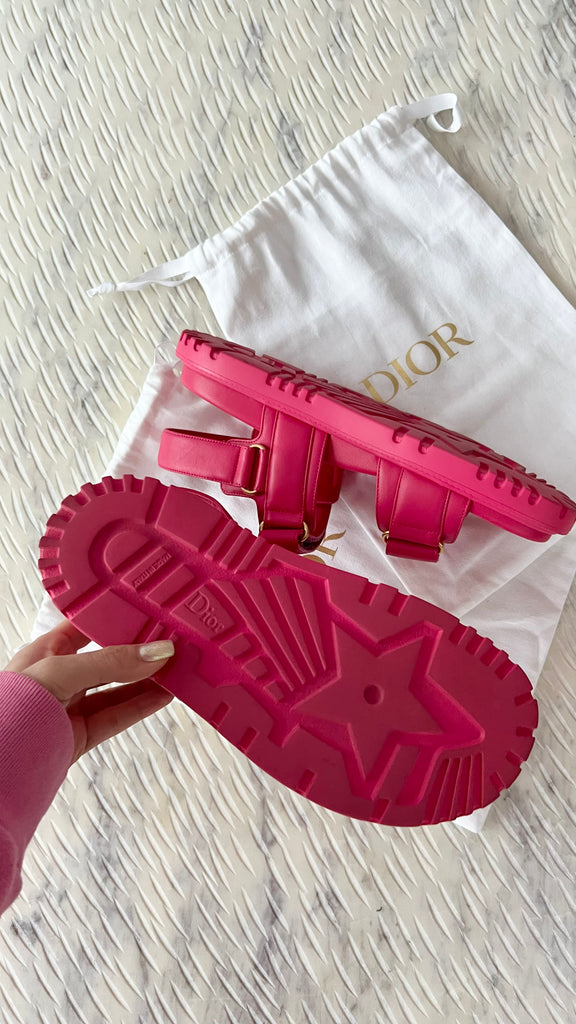 Dior 2025 jelly sandals
