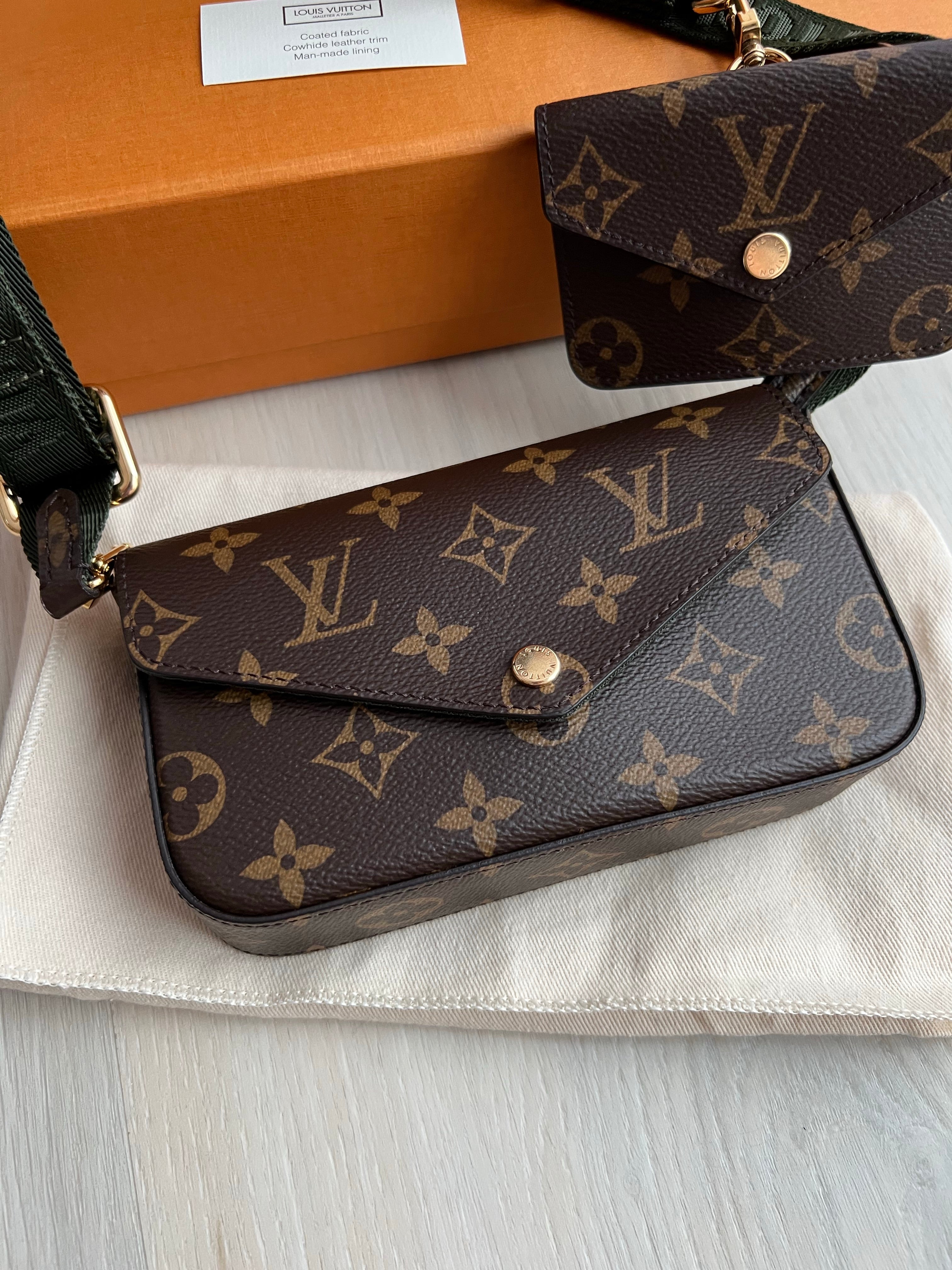 Louis vuitton Felicie bag with Bandouliere Strap RRP $3900 - Felicie Bag  with Bandouliere Strap on Designer Wardrobe