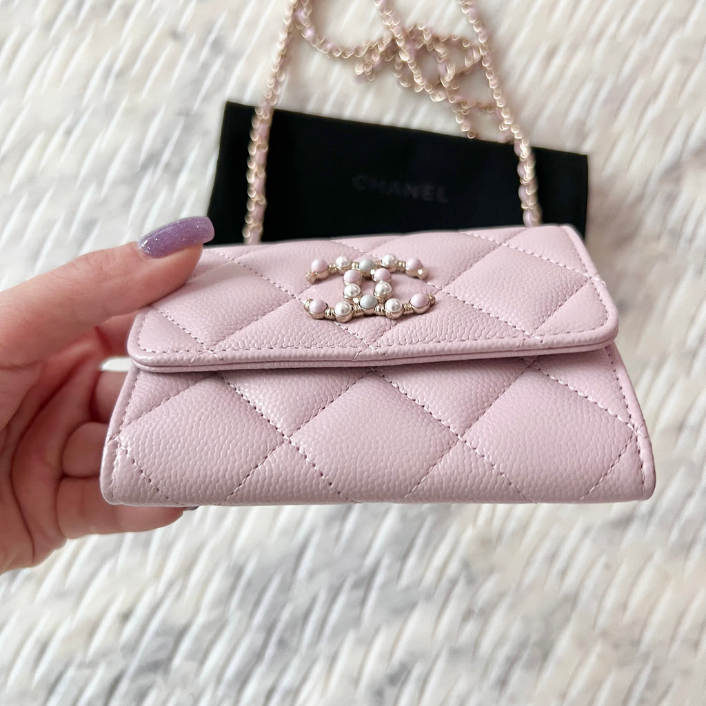 Chanel Card Holder On Chain – Beccas Bags