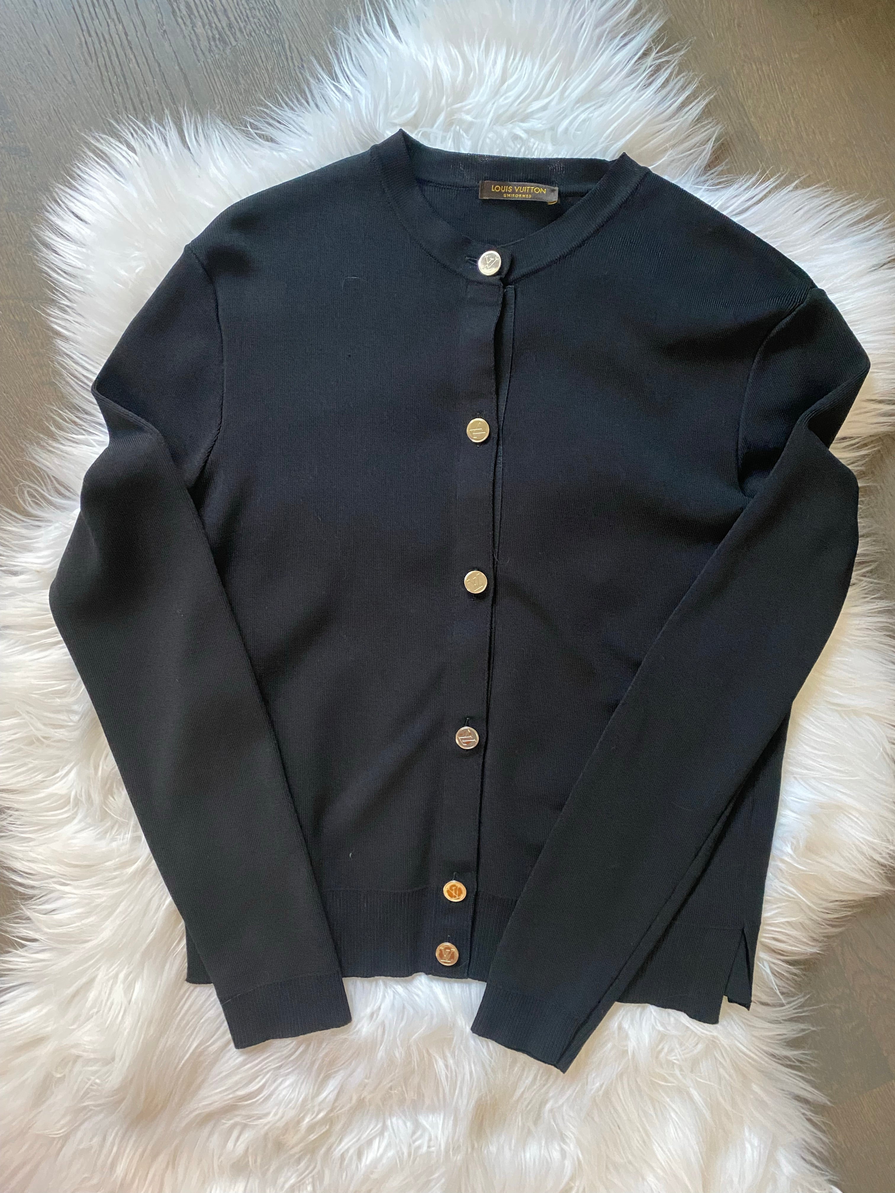 Louis Vuitton Uniform jacket Black Polyester ref39702  Joli Closet