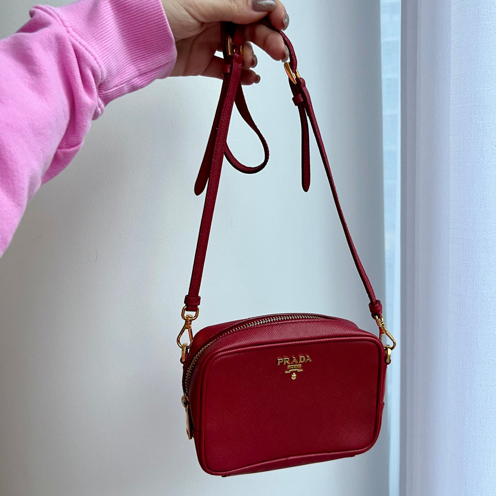 Prada mini 2025 camera bag